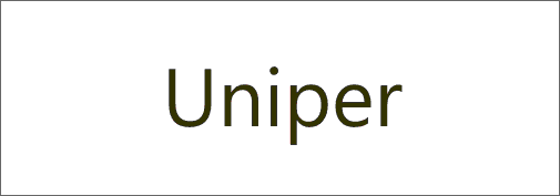 Uniper Name für Unternehmen der Energiebranche