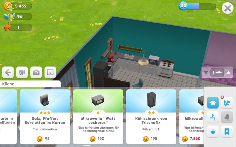 Screenshot im Spiel Die Sims: Watt Leckeres